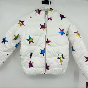 R 1881 by S. Rothschild Star Print Puffer Jacket